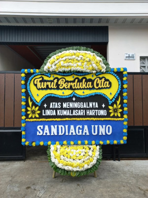 Papan Bunga Duka di Pekutatan